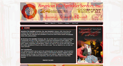 Desktop Screenshot of americanfiresprinklers.com
